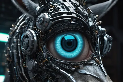 eye of a donkey,horse eye,robot eye,cyborg,alpha horse,argus,district 9,echo,kosmus,cybernetics,one eye monster,electric donkey,alien warrior,eye,garuda,the blue eye,cgi,streampunk,scifi,trioceros,Conceptual Art,Sci-Fi,Sci-Fi 09