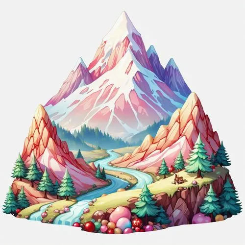 mountain scene,mountain world,mountain,mountain slope,mountain landscape,mountains,Illustration,Abstract Fantasy,Abstract Fantasy 11