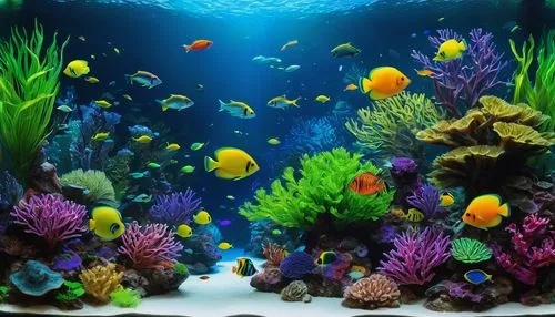 reef tank,marine tank,lfs,aquarium,coral reef,underwater background,fts,fish tank,aquarium inhabitants,aquarium fish,seaquarium,glofish,aquariums,colorful water,aquarii,school of fish,underwater landscape,aquacultural,ocean underwater,acquarium,Conceptual Art,Sci-Fi,Sci-Fi 12