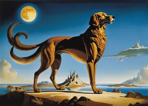 Imagine a fantasy world where Padfoot is a legendary creature with the ability to transform into a protector of the innocent.,fila brasileiro,bloodhound,american staghound,saluki,bruno jura hound,hano