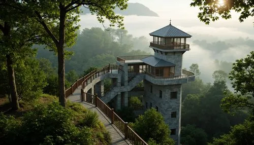 lookout tower,watch tower,observation tower,wudang,fire tower,peter-pavel's fortress,summit castle,watchtower,fairy tale castle,castle keep,fairytale castle,bastei,eyrie,seelturm,rivendell,watchtowers,tower fall,riftwar,leanderturm,knight's castle