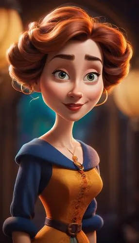 princess anna,belle,liesl,merida,rosalita,tiana,Illustration,Abstract Fantasy,Abstract Fantasy 23