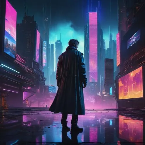 cyberpunk,dystopian,cityscape,futuristic,metropolis,dystopia,sci fiction illustration,transistor,cg artwork,cyber,fantasy city,wanderer,would a background,futuristic landscape,matrix,vapor,sci-fi,sci - fi,ultraviolet,the wanderer,Art,Classical Oil Painting,Classical Oil Painting 04