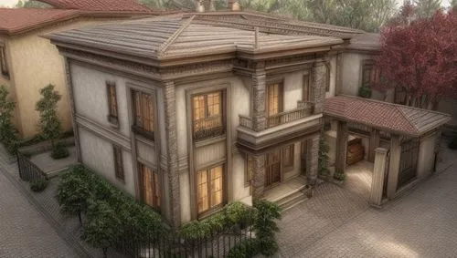 ancient house,roman villa,house with caryatids,old town house,ancient roman architecture,house hevelius,apartment house,two story house,doll's house,roman ancient,model house,traditional house,mortuar