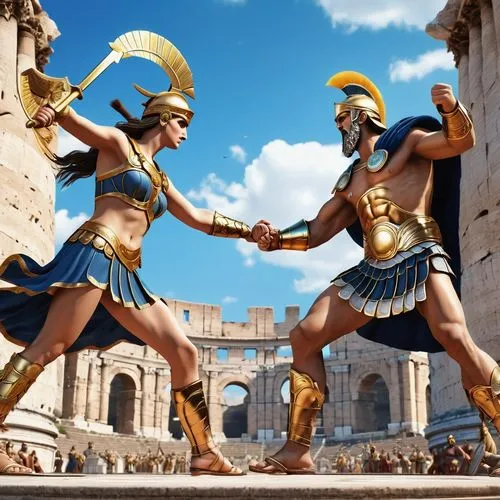 gladiators,amazons,dacians,gladiatorial,italica,minoans,Photography,General,Realistic