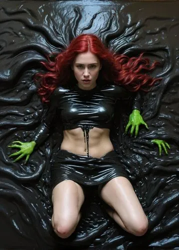 bodypainting,neon body painting,siren,bodypaint,medusa,body painting,poison ivy,poison,rusalka,algae,photoshop manipulation,submerged,dark art,vampire woman,poisonous,submerge,black widow,sirens,photomanipulation,world digital painting