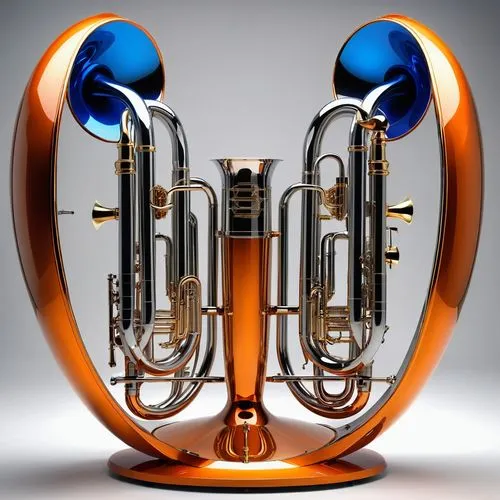 flugelhorn,euphoniums,tubas,euphonium,saxhorn,fanfare horn,brass instrument,baritone,contrabass,tuba,sousaphone,trumpet shaped,instrument,thermionic,double bass,horn loudspeaker,tubist,trumpet valve,climbing trumpet,trumpet,Photography,General,Realistic