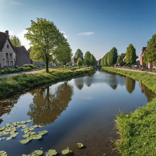 Belgium,the netherlands,dutch landscape,moret-sur-loing,friesland,polder,ostfriesland,edam,netherlands,münsterland,holland,north friesland,north holland,bruges,brakel,moated,moated castle,drotning hol