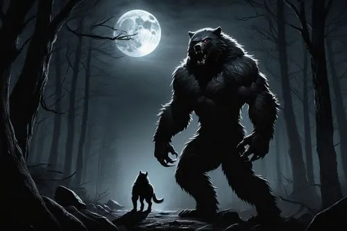 werewolf,werewolves,wolfman,howling wolf,wolf hunting,wolf,black shepherd,two wolves,wolves,gray wolf,wolf couple,the wolf pit,wolfdog,wolf pack,wolf's milk,game illustration,wolf bob,constellation wolf,forest animal,howl,Illustration,Black and White,Black and White 08