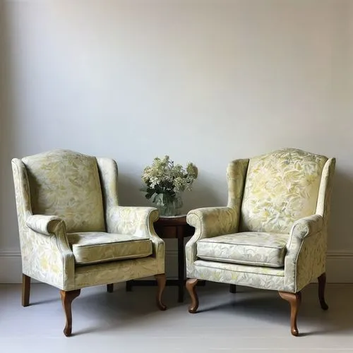 wing chair,upholsterers,wingback,settees,upholstering,slipcovers,armchair,upholstery,antique furniture,floral chair,reupholstered,slipcover,settee,sofa set,upholstered,upholsterer,seating furniture,wingbacks,danish furniture,gustavian,Illustration,Paper based,Paper Based 22