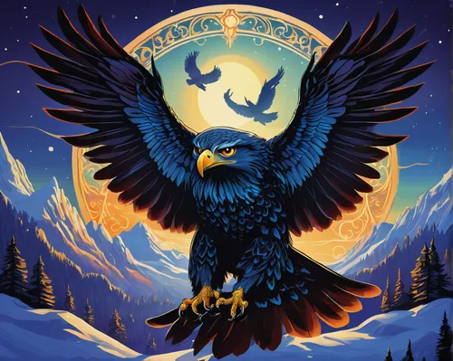 eagle illustration,imperial eagle,mongolian eagle,eagle,gryphon,blue and gold macaw,eagle drawing,of prey eagle,african eagle,sea head eagle,eagle vector,american bald eagle,eagles,bald eagle,owl background,bird of prey,eagle eastern,golden eagle,black raven,gray eagle,Art,Classical Oil Painting,Classical Oil Painting 27