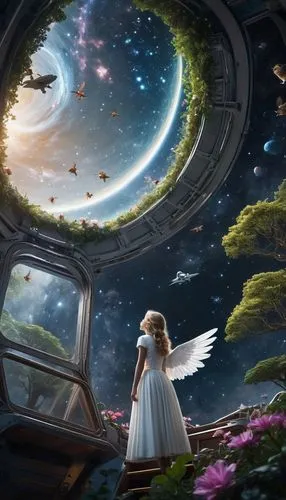 fantasy picture,stargates,dream world,fairy galaxy,sci fiction illustration,fantasy art,Conceptual Art,Fantasy,Fantasy 11