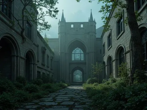 haunted cathedral,hogwarts,briarcliff,altgeld,violet evergarden,theed,chomet,diagon,nargothrond,ravenloft,gothic church,riftwar,cathedral,monastery,alphonse,neogothic,cathedrals,cwru,neverwhere,baskerville