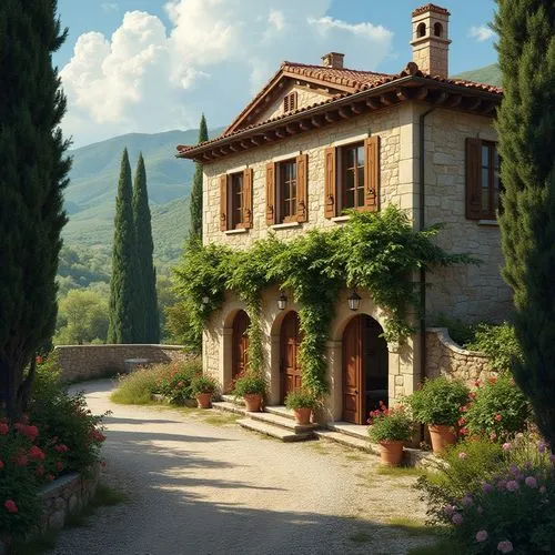 tuscan,provence,provencale,country estate,home landscape,toscane,provencal,tuscany,toscana,villa balbianello,private house,country house,beautiful home,estates,maison,villa,chateau,villa d'este,villa balbiano,casabella,Photography,General,Realistic