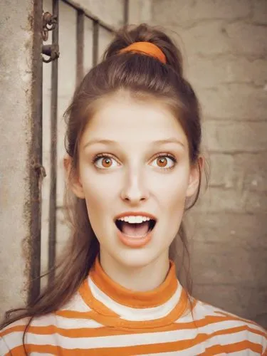 orange,orange color,orange half,bright orange,tangerine,vogue,hair tie,aperol,girl-in-pop-art,orange eyes,pumpkin face,retro woman,orange cream,retro girl,beret,baby carrot,adorable,pippi longstocking,autumn cupcake,cute