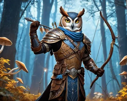 kadyr,mordecai,cat warrior,garrison,cathala,sorceror,warden,nekzad,sovran,owl,taltos,wulfstan,ealdwulf,hedgehunter,owl background,bluhdorn,fantasy animal,olivari,guardsmark,eldershaw,Illustration,Black and White,Black and White 03