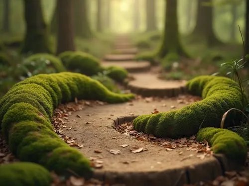 moss landscape,aaaa,forest path,aaa,wooden path,moss,winding steps,pathway,mossy,the mystical path,green forest,forest floor,forest moss,fairytale forest,the path,fairy forest,tree lined path,hiking path,path,pathways,Photography,General,Realistic