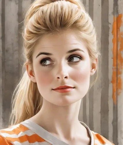 annabeth,liesel,margaery,kirstie,candace,ginny,emilie,portrait background,britta,rosamund,ginnifer,elise,doll's facial features,delaurentis,photo painting,kirstin,margairaz,behenna,cressida,karmin,Digital Art,Watercolor