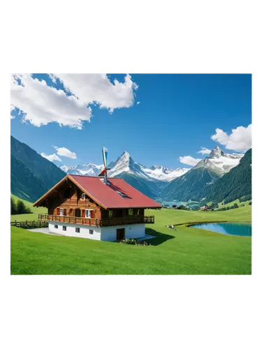 landscape background,home landscape,houses clipart,alpine pastures,house in mountains,background view nature,mountain hut,acreages,alpine landscape,mountain huts,chalet,immobilien,swiss house,house in the mountains,bernese oberland,tyrol,pahalgam,zillertal,house with lake,alpine region,Art,Classical Oil Painting,Classical Oil Painting 36