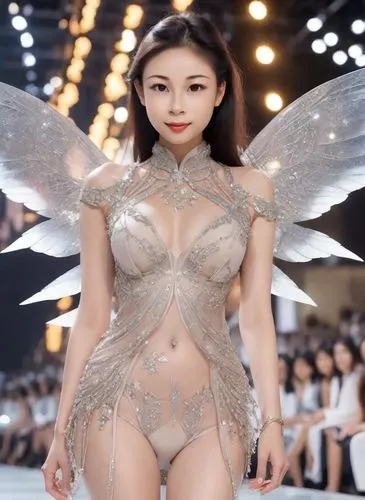 angel wings,winged,runway,angel wing,glass wings,fairy,angel,evil fairy,angels,angel girl,asian vision,xiaowan,angel figure,xiaowu,angelic,xiaofei,baroque angel,fire angel,yangmei,xiaoqing,Photography,Natural