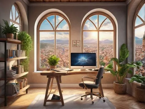 modern office,computer workstation,fractal design,working space,blur office background,windows wallpaper,computer room,creative office,desk,computable,bureau,workspaces,wooden desk,writing desk,workstations,office desk,home office,fractal environment,apple desk,deskpro,Conceptual Art,Fantasy,Fantasy 27