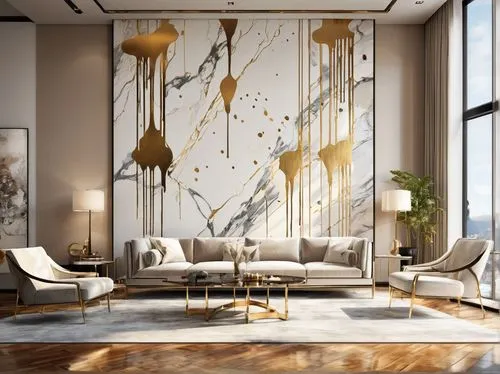 modern decor,contemporary decor,gold wall,interior modern design,marble painting,modern living room,apartment lounge,interior decoration,wallcoverings,interior decor,interior design,penthouses,gold paint stroke,wallcovering,living room,minotti,luxury home interior,modern minimalist lounge,livingroom,gold paint strokes,Conceptual Art,Graffiti Art,Graffiti Art 08