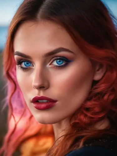 romantic look,women's cosmetics,nami,fiery,red head,mermaid background,women's eyes,redheads,photoshop manipulation,mermaid vectors,female model,red-haired,natural cosmetic,redhair,retouching,ariel,bylina,retro woman,young model istanbul,natural color