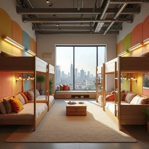 sky apartment,loft,modern room,sleeping room,lofts,playrooms,an apartment,kids room,bunkbeds,children's bedroom,great room,bedrooms,shared apartment,habitaciones,playroom,apartment,dormitory,children's room,rooms,livingroom,Photography,General,Realistic