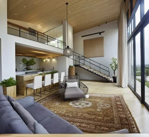 interior modern design,modern living room,luxury home interior,contemporary decor,loft,home interior,modern decor,living room,penthouses,modern house,family room,livingroom,mid century house,interior design,modern room,mid century modern,banisters,minotti,floorplan home,beautiful home,Photography,General,Realistic