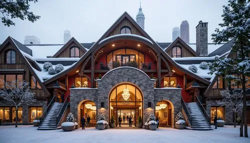 tremblant,winterplace,whistler,snow house,banff springs hotel,quebec,rosseau,fairmont chateau lake louise,fairy tale castle,gingerbread house,maligne,fairytale castle,winter house,banff alberta,laurentians,the gingerbread house,log home,muskoka,vail,snowhotel