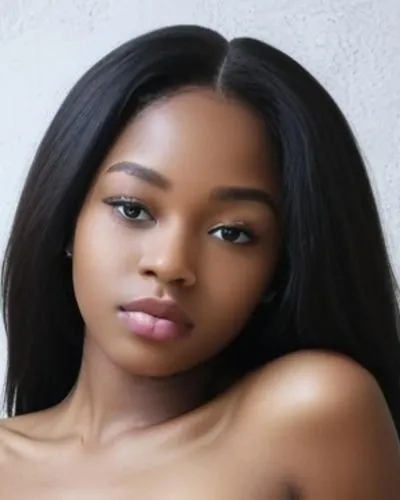 this is a po of a young woman without makeup,beautiful african american women,shekhinah,liberian,nigerian,bonang,ayanda