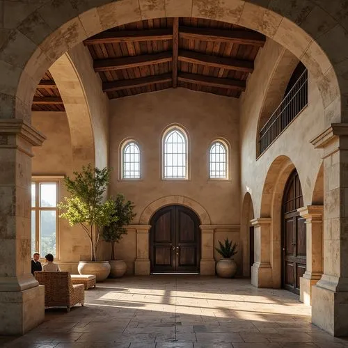 cloistered,cloisters,narthex,cloister,romanesque,hala sultan tekke,inside courtyard,monastic,vaulted ceiling,masseria,entrance hall,clerestory,crypt,foyer,entryway,undercroft,loggia,courtyards,arcaded,orangery