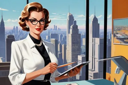 secretarial,secretaria,businesswoman,secretariats,receptionist,business woman,megapolis,retro 1950's clip art,bussiness woman,art deco woman,forewoman,switchboard operator,telephone operator,office worker,secretaries,moneypenny,business women,businesswomen,women in technology,superintendant,Illustration,Retro,Retro 12