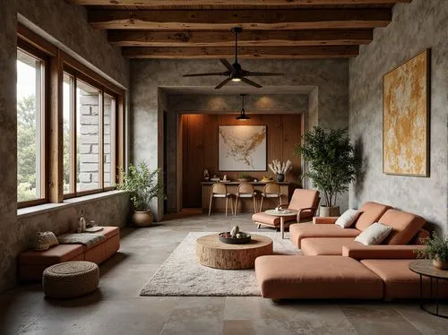 living room,sitting room,amanresorts,minotti,loft,masseria,cassina,contemporary decor,home interior,natuzzi,livingroom,interiors,chaise lounge,rustic aesthetic,wooden beams,interior decor,travertine,interior design,mid century modern,rustic