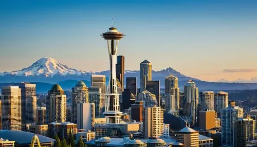 seattle,seattleite,space needle,seattlepolitics,cascadia,seattleites,cascadian,sealaska,vancouver,northwest,british columbia,tantalus,sealth,cable programming in the northwest part,city skyline,rainier,cascade mountains,bizinsider,ranier,portlanders,Illustration,Retro,Retro 01