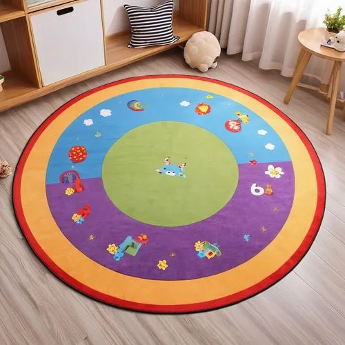 kidspace,rug,battery pressur mat,nursery decoration,kids room,baby room,carpets,baby bed,children's room,changing mat,play area,flower blanket,circle shape frame,flower carpet,circular puzzle,flooring,kidsoft,nursery,carpet,rangoli,Photography,General,Realistic