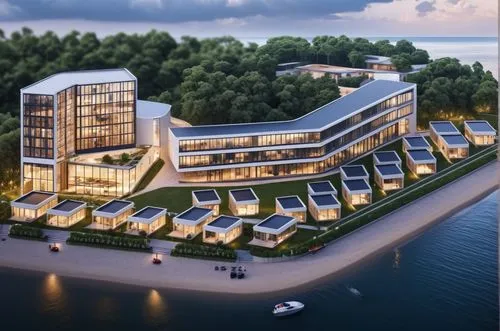 Contemporary hotel and villa design, near of the sea, greenery design,autostadt wolfsburg,danube bank,largest hotel in dubai,espoo,malopolska breakthrough vistula,the waterfront,hotel riviera,danyang 