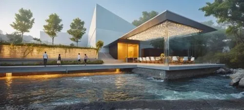 aqua studio,spa water fountain,pool house,water wall,mikvah,amanresorts