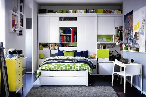 boy's room picture,modern room,room divider,kids room,children's bedroom,walk-in closet,one-room,bookcase,danish room,contemporary decor,bookshelves,bedroom,great room,shared apartment,modern decor,an apartment,guestroom,modern style,interior design,home interior,Conceptual Art,Fantasy,Fantasy 04