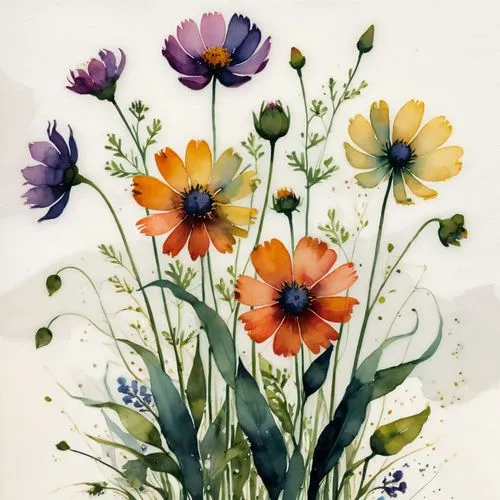 watercolor flowers,watercolour flowers,flower illustrative,flower painting,osteospermum,watercolor flower,watercolour flower,flowers png,marguerite daisy,watercolor floral background,gazania,watercolor pencils,flower illustration,watercolor painting,daisy flowers,watercolor paint,flower drawing,flower art,watercolor,marguerite,Illustration,Vector,Vector 08