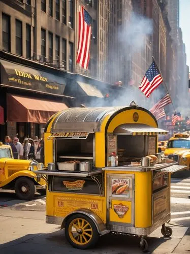 new york taxi,yellow taxi,ice cream cart,new york streets,battery food truck,taxi cab,food truck,cheese truckle,newyork,taxicab,new york,piaggio ape,taxicabs,cabs,street car,autorickshaws,cabbie,5th avenue,pedicabs,jitney,Illustration,Retro,Retro 26