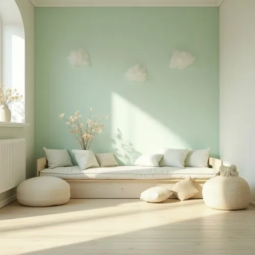 nursery decoration,baby room,pastel wallpaper,children's bedroom,soft furniture,pastel colors,opaline,kids room,daybed,bedroom,aaaa,room newborn,nursery,softline,boy's room picture,interior decoration,wall,children's room,danish room,celadon,Photography,General,Realistic