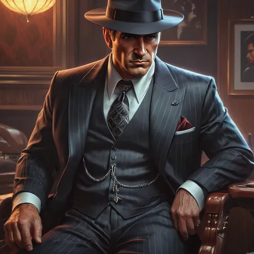 mafia,gentleman icons,al capone,fedora,mobster,gentlemanly,businessman,men's suit,black businessman,business man,trilby,spy,a black man on a suit,detective,black hat,panama hat,godfather,smoking man,spy visual,inspector,Conceptual Art,Fantasy,Fantasy 03