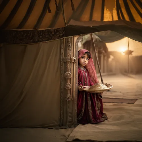 Arabian Tent,indian tent,rem in arabian nights,circus tent,gypsy tent,nomadic children,tent pegging,little girl reading,indian bride,bedouin,little girl in pink dress,rajasthani cuisine,girl in cloth,