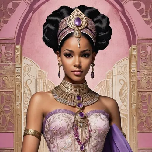 esmeralda,tiana,freema,raja,adena,teferi,amidala,gothel,malea,african american woman,kalinda,oriental princess,aeshna,naela,jasmine,teairra,jadiriyah,emperatriz,aladha,persia,Conceptual Art,Fantasy,Fantasy 22