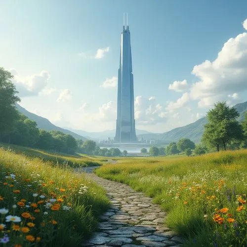 thatgamecompany,lotte world tower,spire,gondolin,theed,tirith,obelisk,supertall,cryengine,nargothrond,citadels,obelisks,isengard,orthanc,kandor,silmarillion,skylon,pc tower,calydonian,rivendell,Photography,General,Realistic