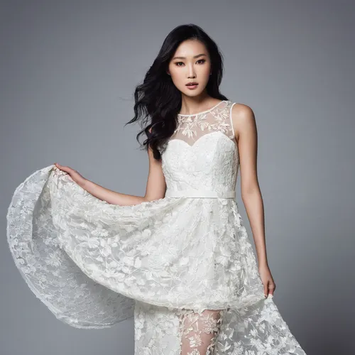 Sofia Wakabayashi representing Japan shows off the airy lightness of this dreamy Blink Gallery dress shot by Todd Anthony Tyler. Find chic styles at Blink Gallery  http://www.blinkgallery.cn - #PinToW