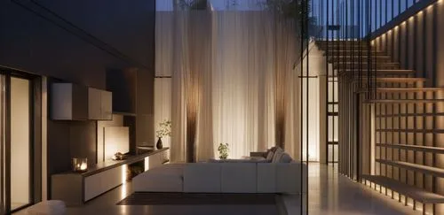 a living room with a very long white couch,landscape design sydney,garden design sydney,associati,penthouses,landscape designers sydney,interior modern design,block balcony,hallway space,amanresorts,c