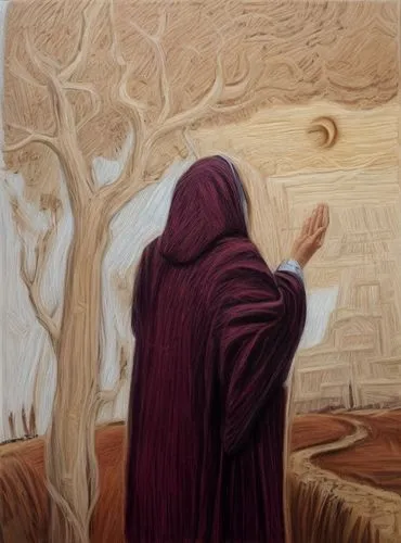 praying woman,woman praying,man praying,monk,middle eastern monk,girl with tree,woman holding pie,the annunciation,hooded man,woman thinking,bodhi tree,praying hands,girl praying,contemporary witnesse