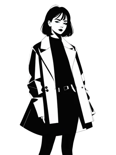 fashion vector,woman in menswear,vector girl,trench coat,jacket,fashion sketch,overcoat,coat,black coat,fashionable girl,female doctor,blogger icon,flat blogger icon,fashion girl,outerwear,beatnik,shopping icon,long coat,detective,parka,Conceptual Art,Daily,Daily 21